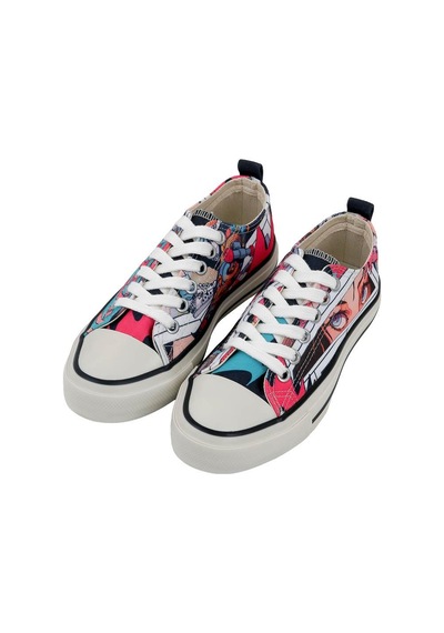 Kadın Vegan Çok Renkli Sneakers - Lollipop Riot Tasarım