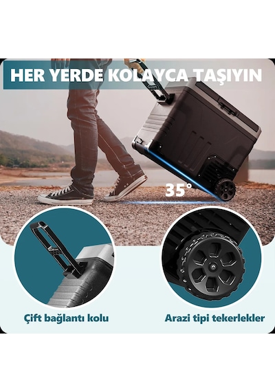 Euhomy Oto Buzdolabı 50 Litre