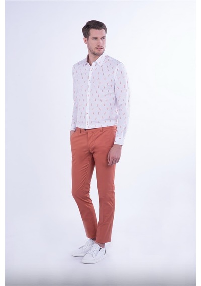 Efor P 1080 Slim Fit Kiremit Spor Pantolon Kiremit