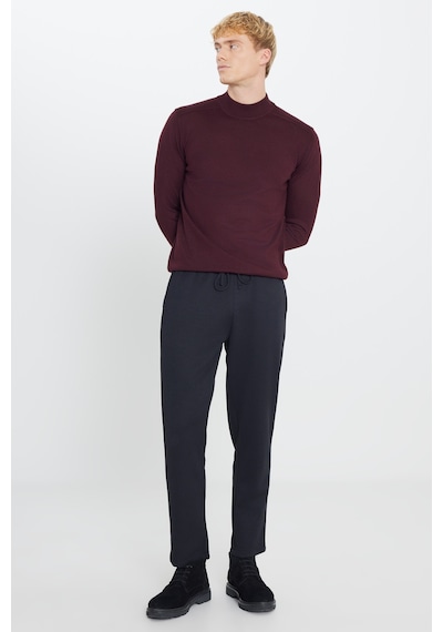AC&Co / Altınyıldız Classics Erkek Sıyah Pamuklu Standart Fit Normal Kesim Beli Lastikli Diagonal Desenli Örme Pantolon Siyah AC&Co / Altınyıldız Classics Erkek Sıyah Pamuklu Standart Fit Normal Kesim Beli Lastikli Diagonal Desenli Örme Pantolon Siyah