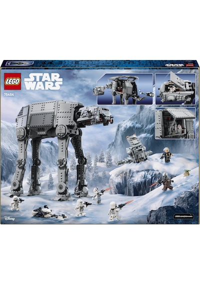 LEGO® Star Wars™ İmparatorluk Kalıntısı AT-AT™ ile INT-4 75454 - 10+ Yaş için 7 Karakter İçeren Oyuncak Yapım Seti (1453 Parça)