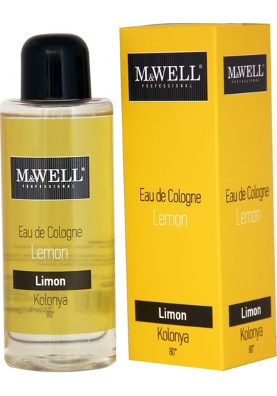 M&Well 80 Derece Limon EDC Kolonya Pet Şişe 100 ML