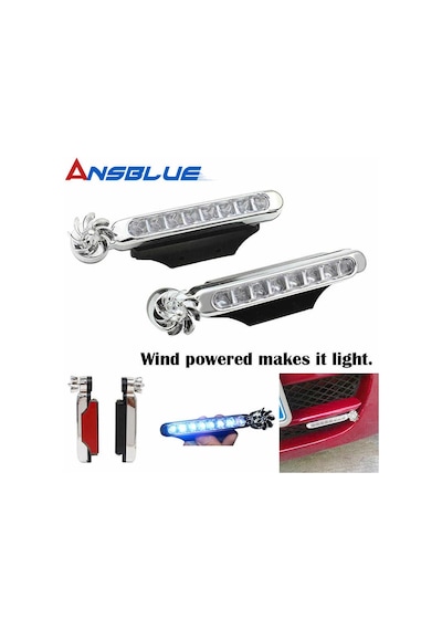 Rüzgar Enerjisi ile Çalışan Led Far Lambası