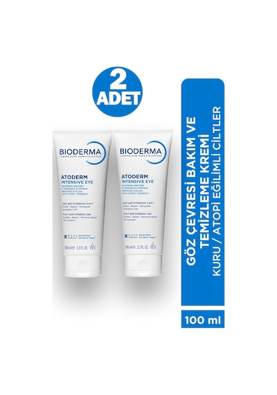 Bioderma Atoderm Intensive Eye Cream 100 Ml 2 Adet