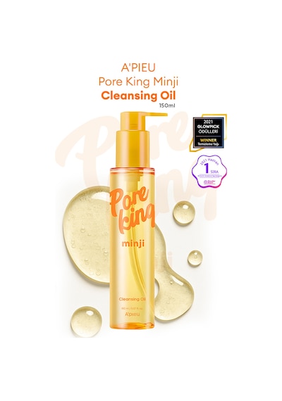 Gözenek Arındıran & Siyah Nokta Karşıtı Temizleme Yağı A'pıeu Pore King Minji Cleansing Oil 60672399