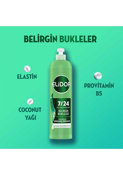 Elidor Belirgin Bukleler 27/24 Şekillendirici Bakım Kremi 240 ML