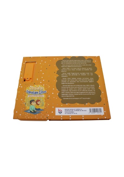 Namaz Öğreten Cihaz Resimli Kitap Seti  Turuncu