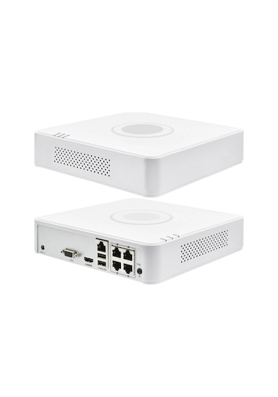 Hıkvısıon Ds-7104Nı-Q1/4P 4Mpix. H265+. 4Ka​Nal Video. 4Poe. 1 Hd