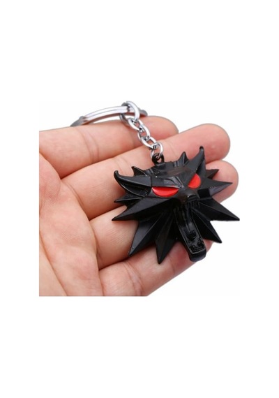 Dükkan Design The Witcher 3 Wild Hunt Siyah Anahtarlık Siyah