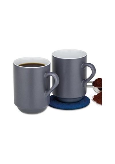 Kela 12757 Mattıa Kupa Seti 2li Gri 300ml