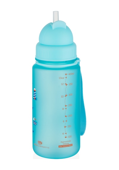 Uzspace 3024 400Ml Okyanus Mavisi Desenli Yeni Seri Su Matarası