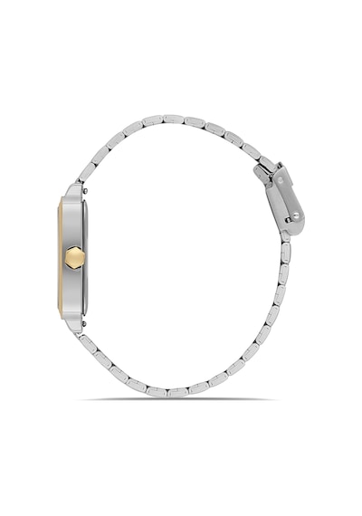 Ferro Fl21626awt-d3 Quartz Çift Kordonlu Lacivert Kadran 22 Mm Kadın Kol Saati Altın