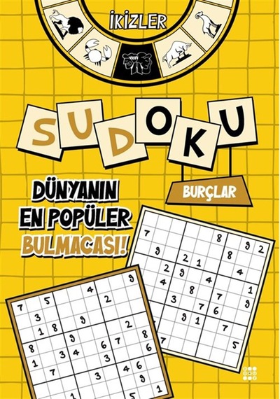 Burçlar Sudoku / İkizler Kalem Hediyeli