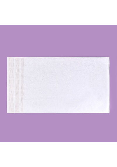 Soft Golden Star Shiny Yüz Havlusu - Ekru - 50x90 Cm Çok Renkli