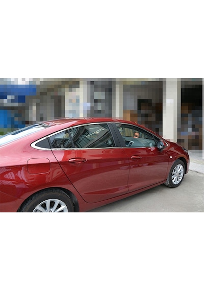 Opel Astra J Sedan 2011 - 2020 Cam Çerçevesi 12 Parça Çıtası