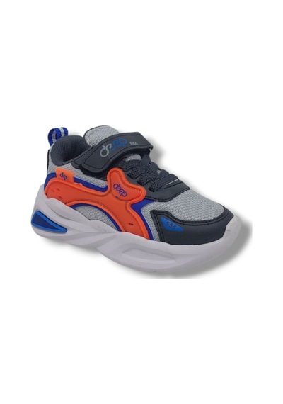 Zerhan Deep Kids 555 Erkek Çocuk Füme Spor Ayakkabı Gri