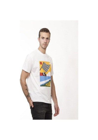 Yeni Prada Erkek Tshirt (312805383) Beyaz