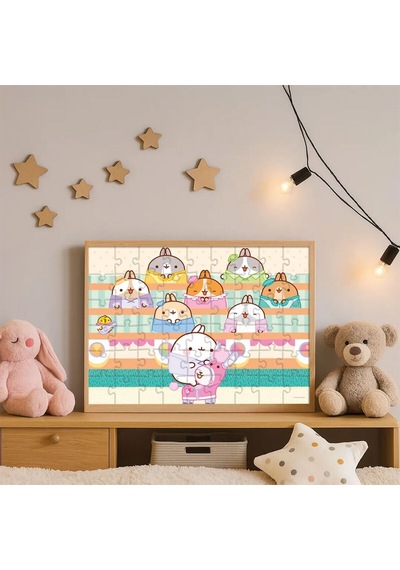 Mol 709 Molang 50 Parça Lisanslı Puzzle Belirtilmemiş