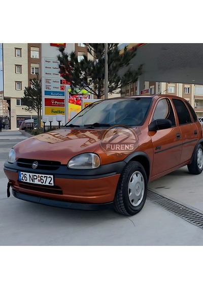 Opel Corsa B 1993-2000 Uyumlu H Lip Esnek Ön Lip 2 Parça Karlık Ön Ek Tampon Altı Dill