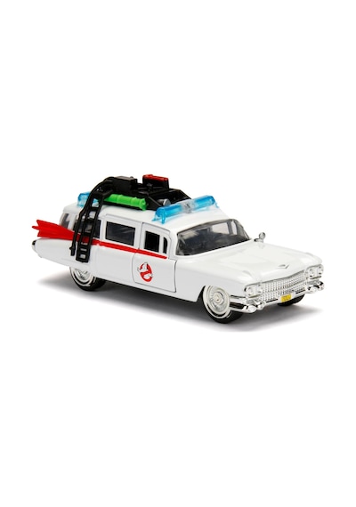 Ghostbusters Ecto-1 Jada 1:32 Die-cast Metal Açılır Kapı Koleksiyon Hayalet Avcıları Arabası 13 Cm