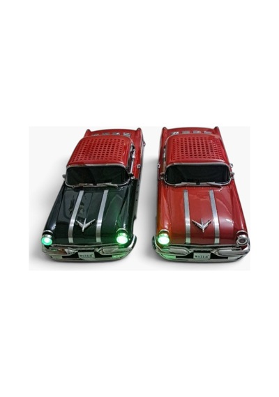 Ws-598 Klasik Araba Tasarımlı Bluetooth Hoparlör Fm Radyo, Usb, Tf Kart Kırmızı - 913603158