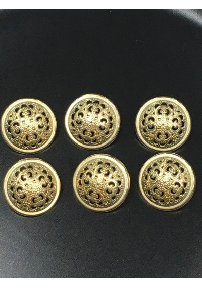 Trençkot Ve Ceket Düğmesi Takımı 6 Lı Set Gold 52771510121288