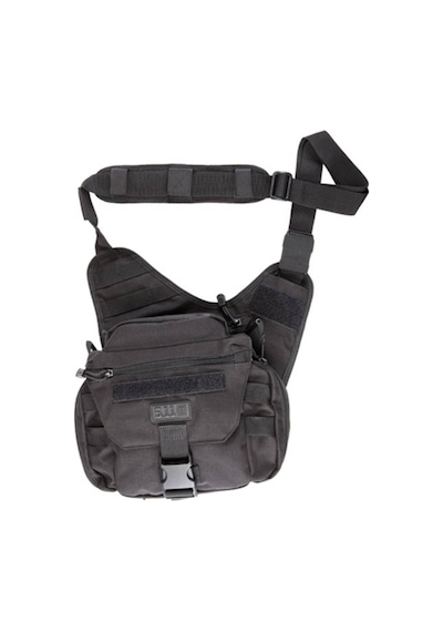 5.11 Push Pack Omuz Çantası Siyah Renk Siyah