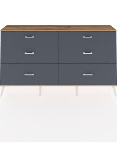 Arges Konsol 6 Çekmeceli 176x30x99 Antrasit-çam/antrasit Antrasit-çam/antrasit Arges Konsol 6 Çekmeceli 176x30x99 Antrasit-çam/antrasit Antrasit-çam/antrasit