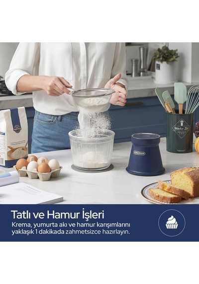 Kablosuz Rondo & Doğrayıcı - Şarjlı & Çok Amaçlı Belirtilmemiş