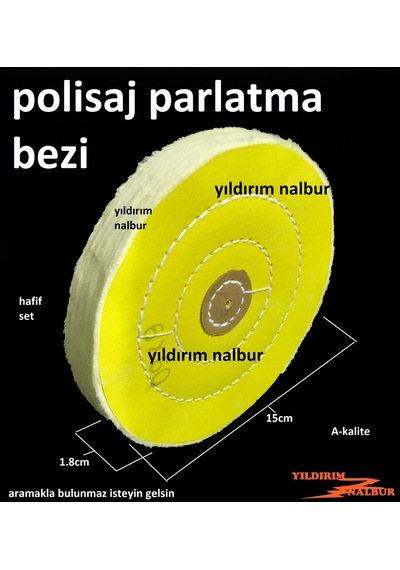 Polisaj Cila Postu Sarı Hafif Sert Gümüş Altın Parlatıcı 150lik P