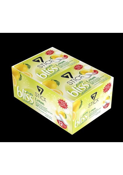 7stıck Sekersız Lemon Aromalı Blıster Sakız 9 Pcs 12adet