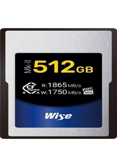 Wise Advanced 512gb Cfexpress 4.0 Type A Memory Card