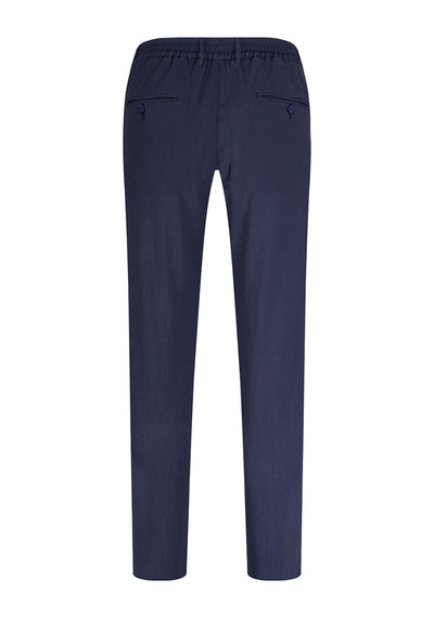 Hatemoğlu Lacivert Regular Fit Yandan Cepli 100% Pamuk Jogger Pantolon