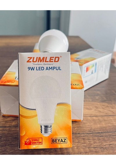 Zumled 9w Beyaz Led Ampul Royaleks-201 Çok Renkli