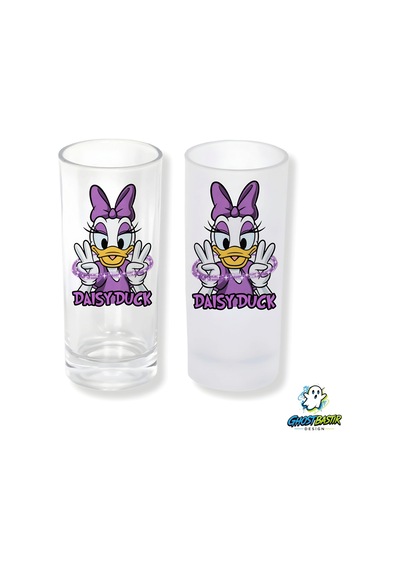 Daisy Duck Buzlu / Buzsuz Seçenekli Rakı Bardağı 1 Adet Şık Sunum Bardağı 0236