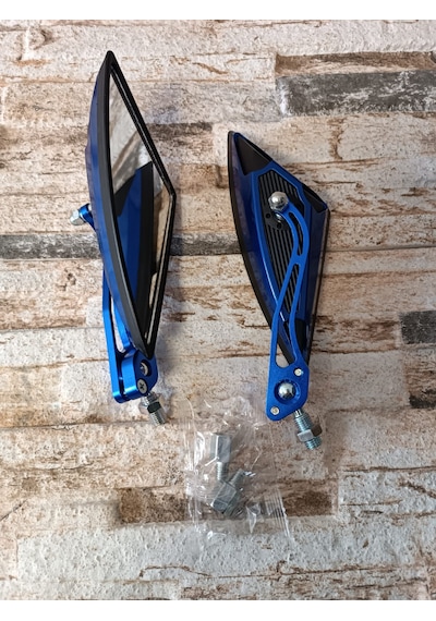 Dikiz Aynası Set Mavi 10mm Takım