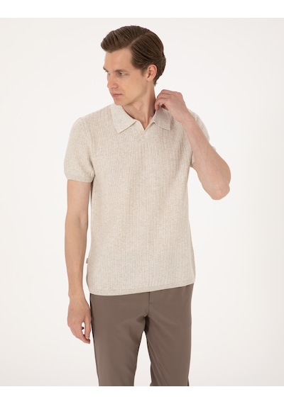 Pierre Cardin Erkek Bej Kazak /triko 50305972-vr011 Bej