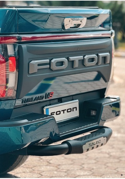 Foton Tunland Arka Tampon Koruma Siyah 2024+ Pak26