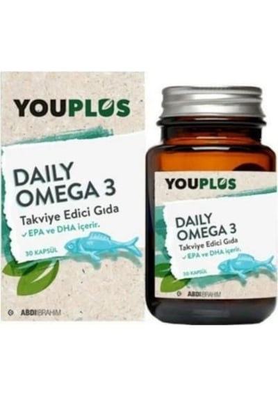 Youplus Daily Omega-3 Balık Yağı 30  Kapsül