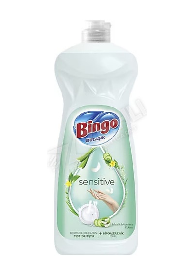 3 Adet Bingo Sıvı Bulaşık Deterjanı Sensitive 650 Ml