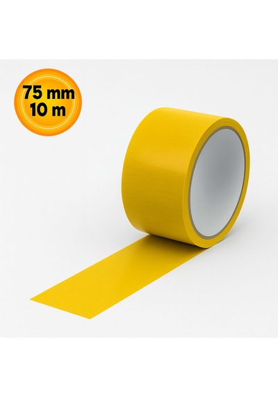 Sarı Tamir Bandı 75 Mm X 10 Mt Çok Amaçlı Güçlü Yapışkanlı Suya Dayanıklı Onarım Yalıtım Bandı