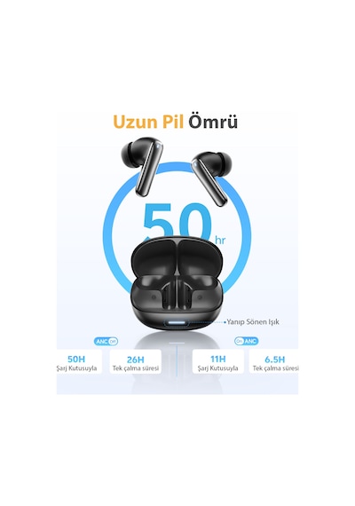 Melobuds N65QCY Bluetooth 6.0 Kulak İçi Kulaklık
