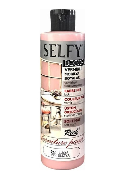 Rich Selfy Decor Vernikli Boya 240Cc - Elziya 816
