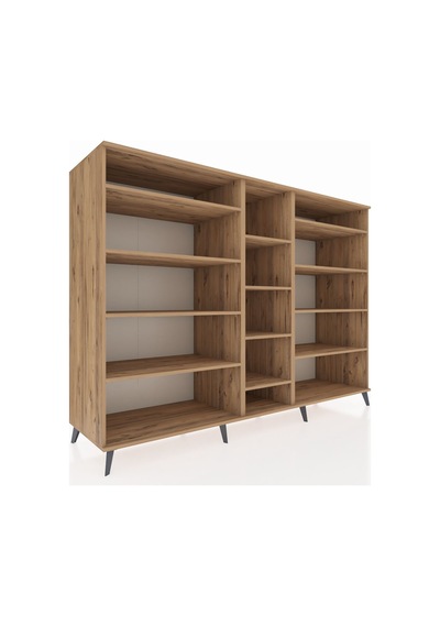 Kronos Dolap 11 Raflı 220x59x163 Çam-çam Çam-çam