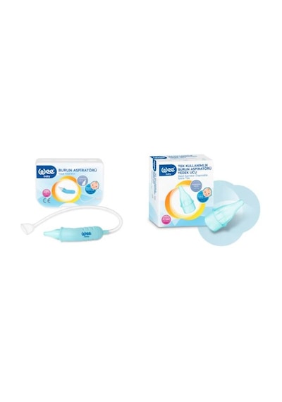 Wee Baby 162 Burun Aspiratörü ve Yedek Uç 2'li + 163 Yedek Uç 10'lu