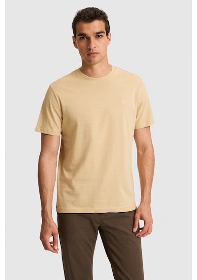 U.s. Polo Assn. Erkek Bej Tişört Basic 50326953-vr011