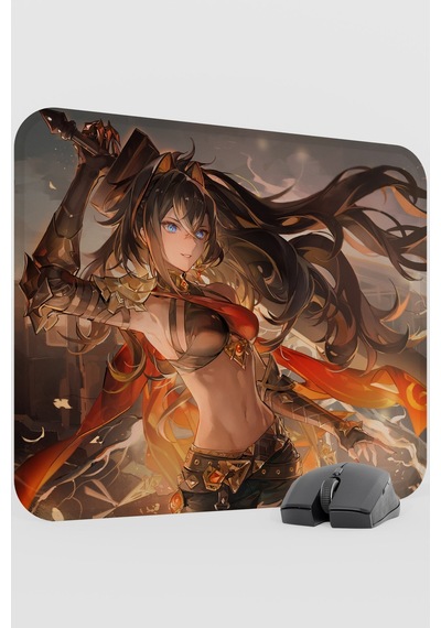 Dehya Genshin Impact Anime Gacha V5 - 48x40 Xl Gaming Mouse Pad Fare Altlığı