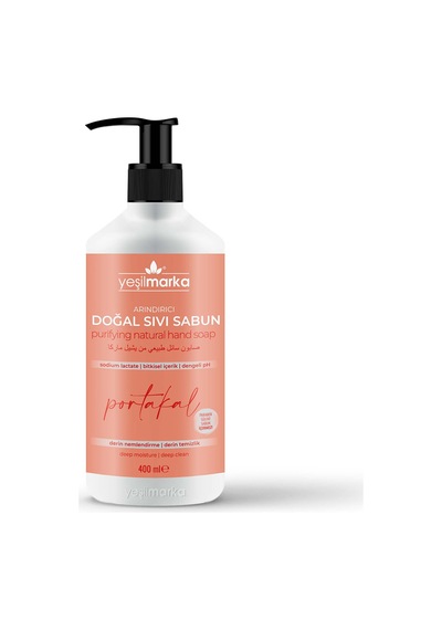 Yeşilmarka Doğal Sıvı Sabun Portakal 400 ML