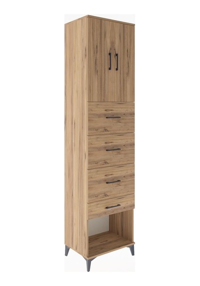 Hyperion Dolap 2 Raflı 4 Çekmeceli 2 Kapaklı 60x44x243 Çam-çam Çam Hyperion Dolap 2 Raflı 4 Çekmeceli 2 Kapaklı 60x44x243 Çam-çam Çam