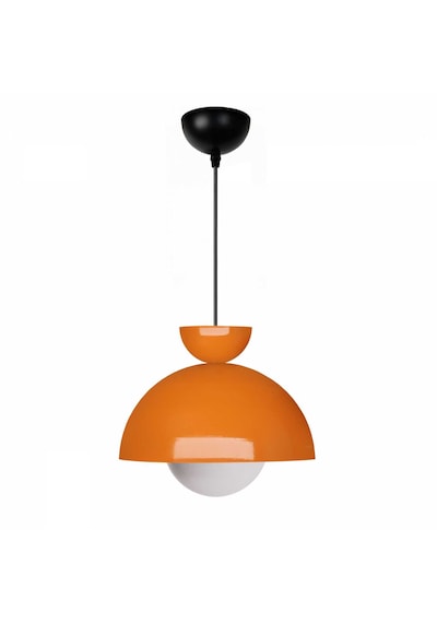 Homing Nuuq Camlı Metal Sarkıt 241338 Turuncu